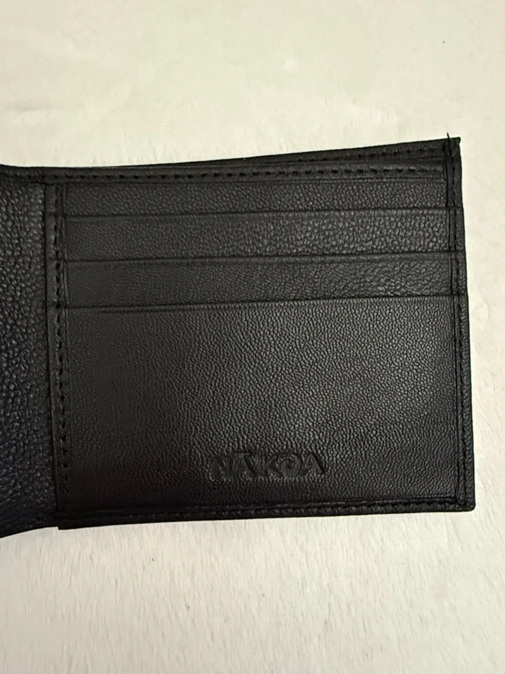 {NWOT} Nakoa | Polynesian Tattoo Art Bifold Leather Wallet Manu by Eugene Ta'ase